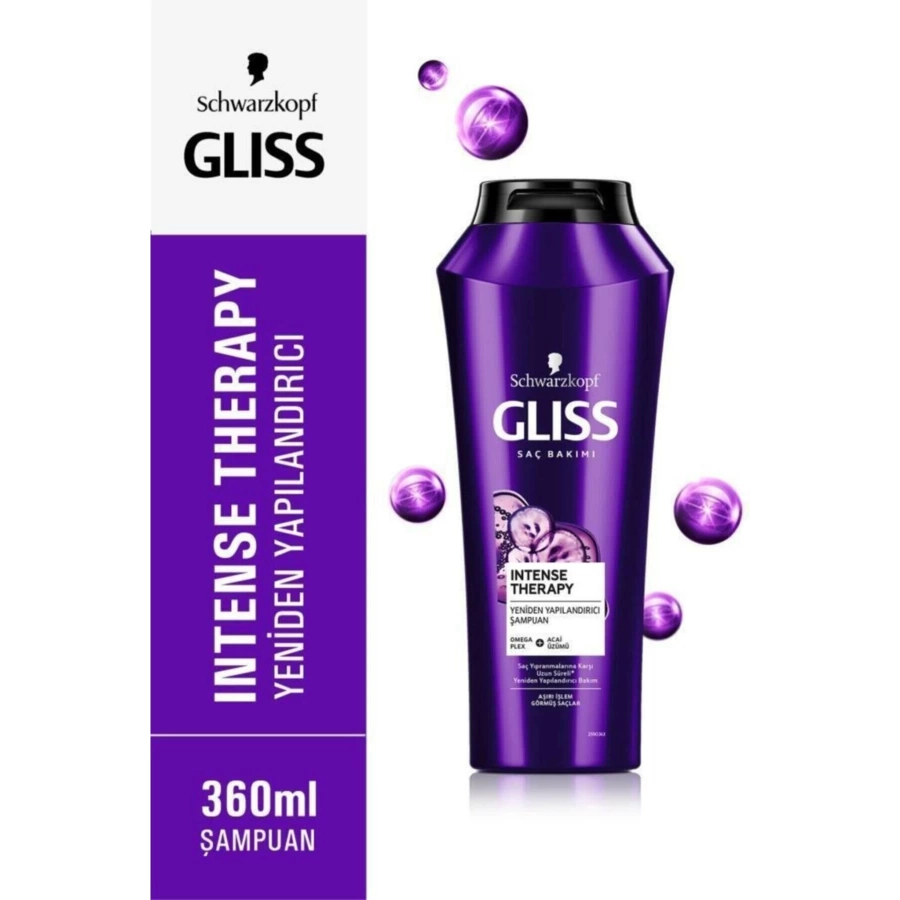 Schwarzkopf Intense Therapy Yeniden Yapilandirici Şampuan 360 Ml