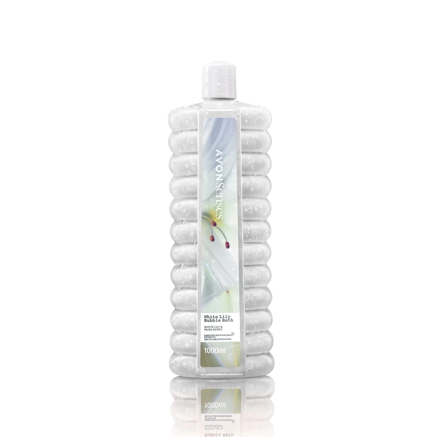 Avon Senses White Lily Banyo Köpüğü 1000 Ml