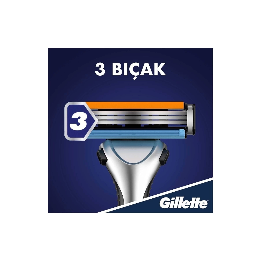 Gillette Sensor3 Tıraş Makinesi + 6 Yedek Tıraş Bıçağı