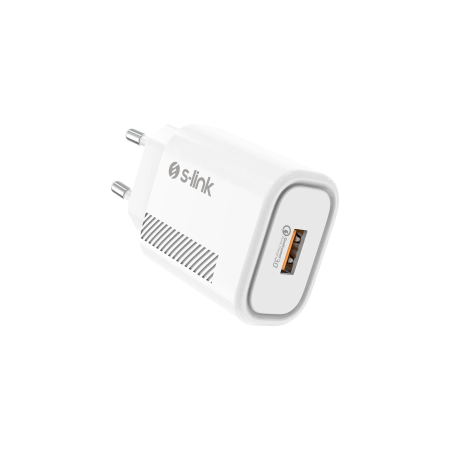 S-Link SL-EC40 5V 2400MA Ev Şarj Adaptörü - Beyaz