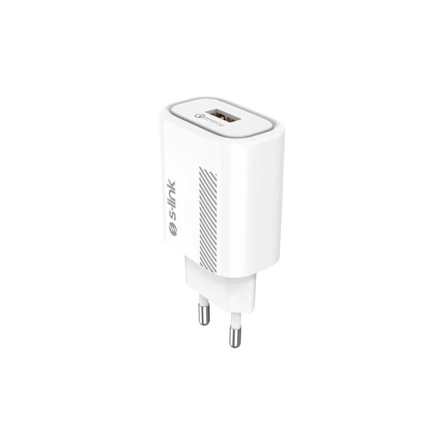 S-Link SL-EC40 5V 2400MA Ev Şarj Adaptörü - Beyaz