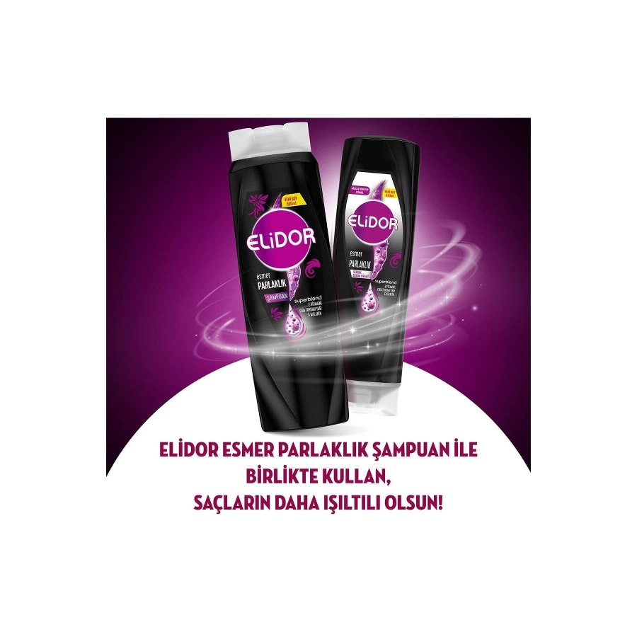 Elidor Superblend Serum Bakım Kremi Esmer Parlaklık E Vitamini Chia Tohumu Yağı Keratin 400 Ml