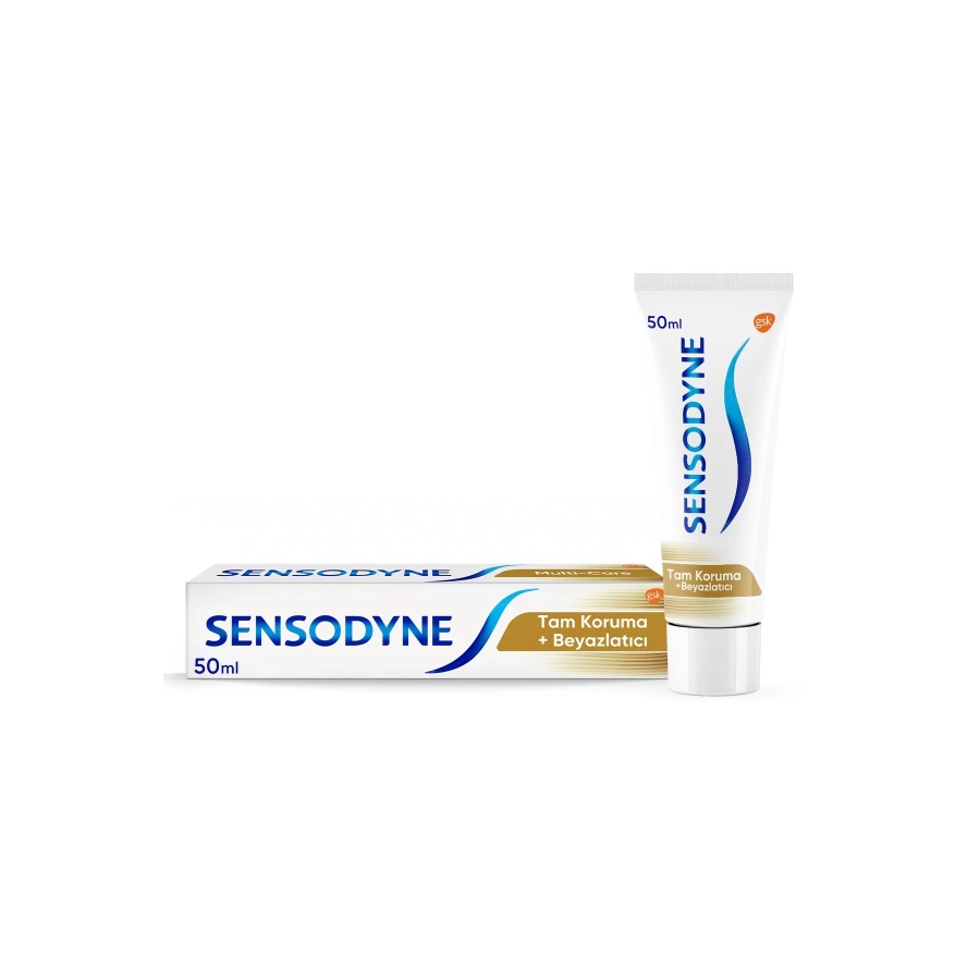 Sensodyne Tam Koruma Beyazlatıcı Diş Macunu 50 Ml