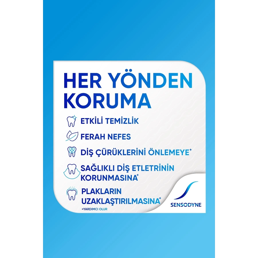 Sensodyne Tam Koruma Beyazlatıcı Diş Macunu 50 Ml