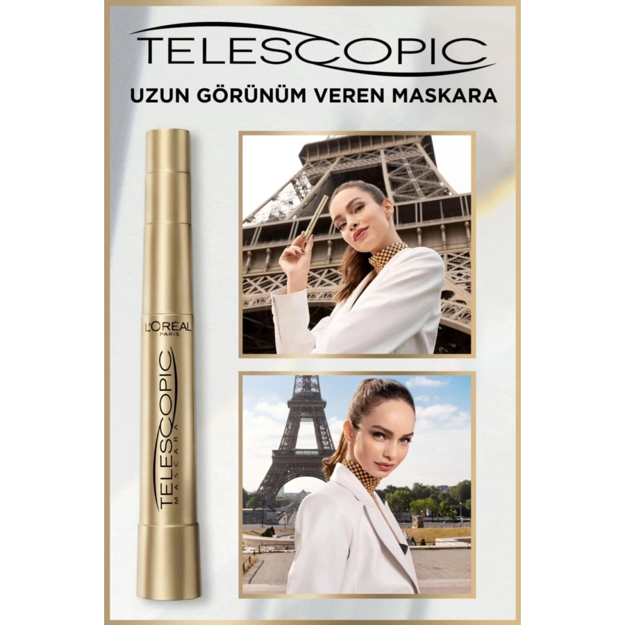 Loreal Paris Telescopic Maskara - Siyah