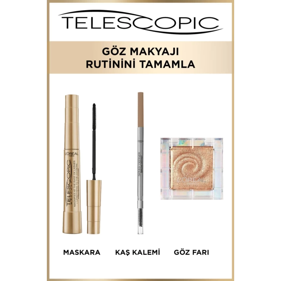 Loreal Paris Telescopic Maskara - Siyah