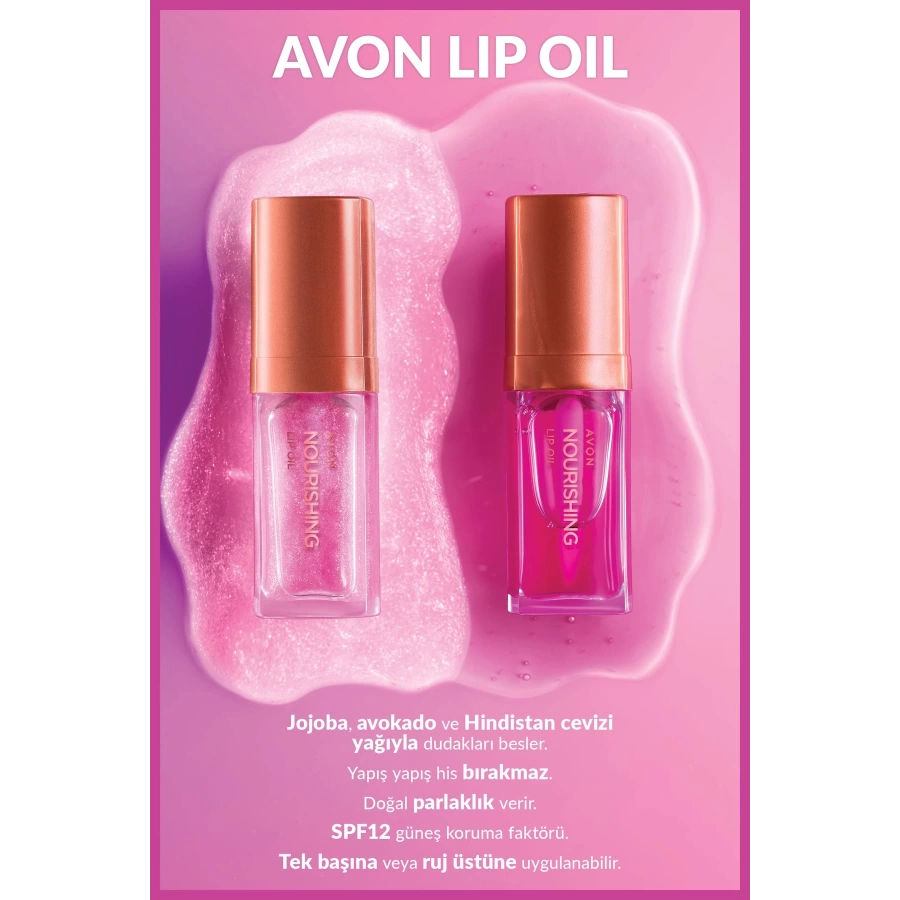 Avon True Nourishing Dudak Yağı 7 Ml. Blossom