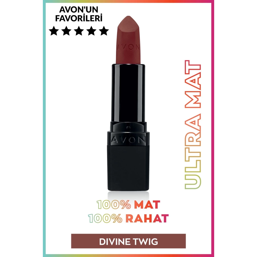 Avon Ultra Mat Ruj Divine Twig