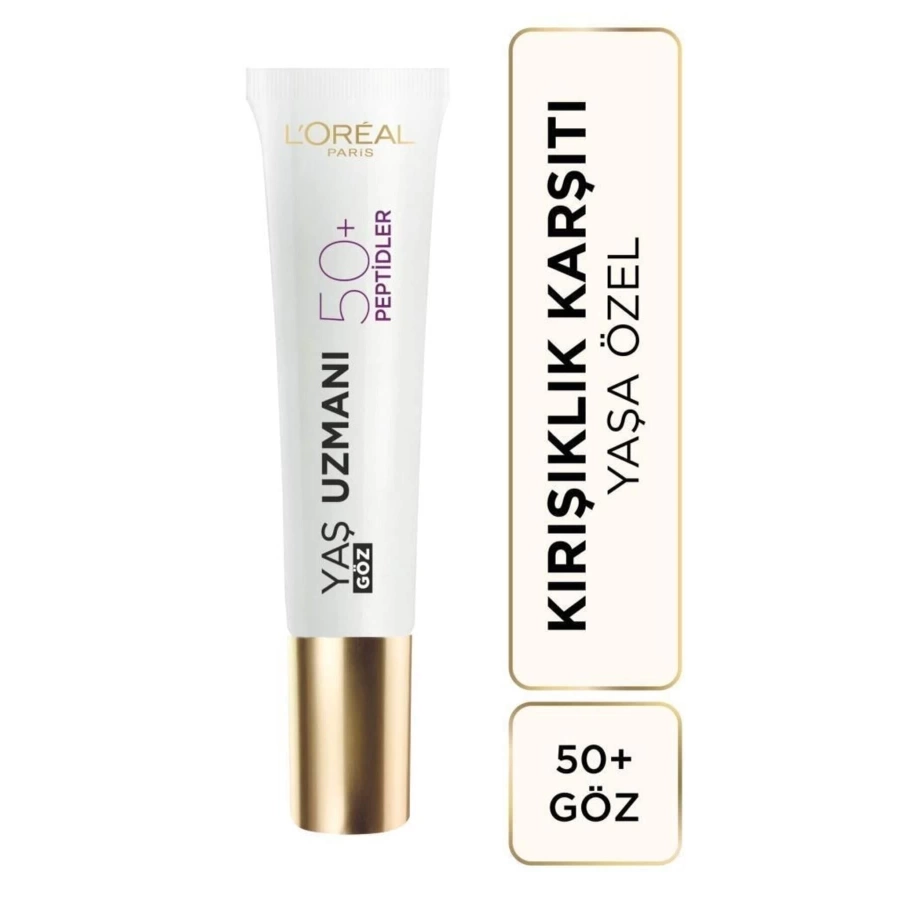 Loreal Paris Yaş Uzmanı 50+ Kırışıklık Karşıtı Yenileyici Göz Kremi 15 Ml