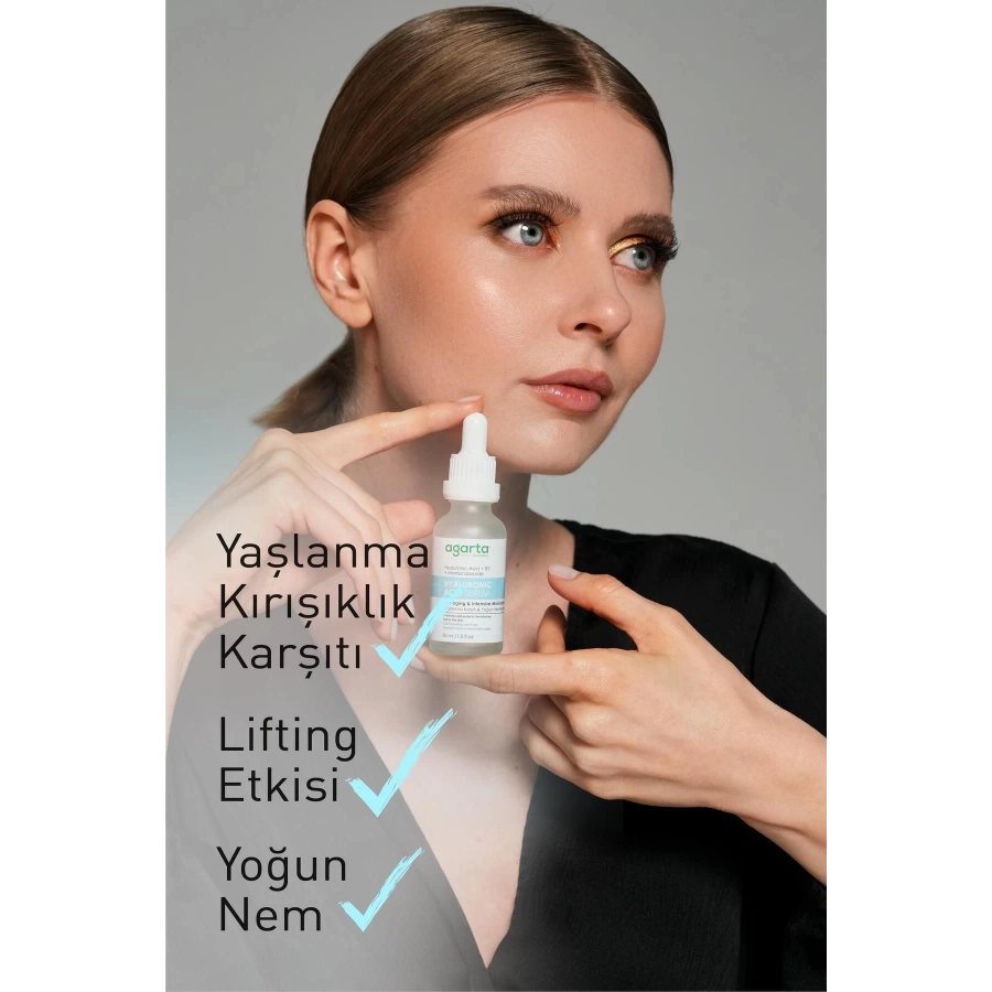 Agarta Yoğun Nemlendirici Ve Yenileyici Hyaluronic Serum 30 Ml