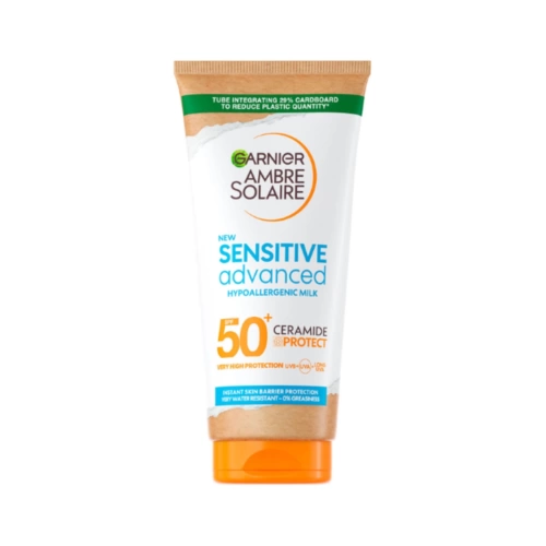 Garnier Ambre Solaire Sensitive Advanced Milk SPF 50+ 175 Ml