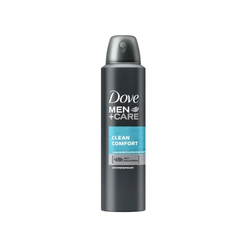 Dove Anti-Perspirant Sprey Deodorant Erkek Clean Comfort 48 Saat Güçlü Koruma 150 Ml