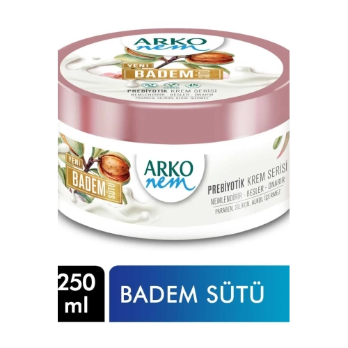 Arko Nem Krem Prebiyotik Badem Sütü 250 Ml