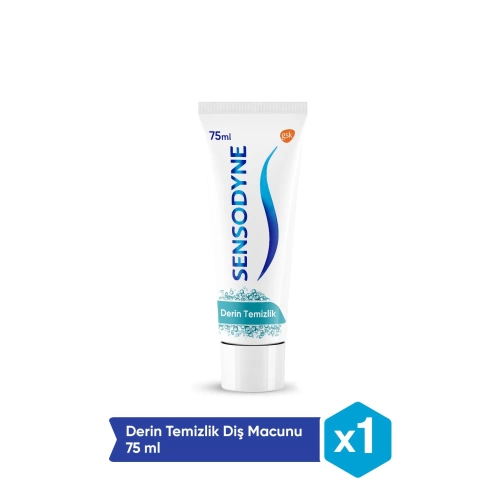 Sensodyne Diş Macunu Derin Temizlik 75 Ml