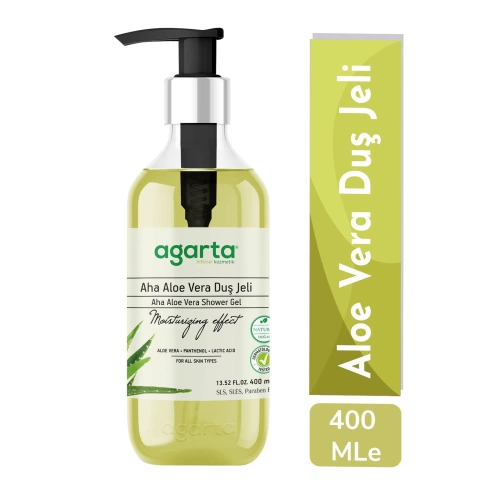 Agarta Doğal Aha Aloe Vera Duş Jeli 400 Ml