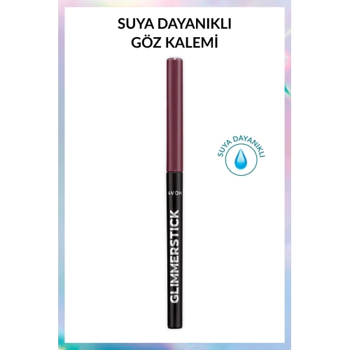 Avon Glimmersticks Asansörlü Açılıp Kapanabilen Göz Kalemi Majestic Plum