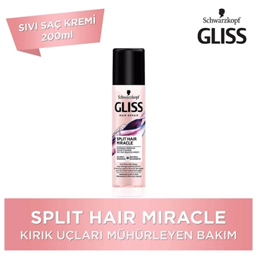 Schwarzkopf Gliss Splıt Hair Miracle Sıvı Saç Kremi 200 Ml