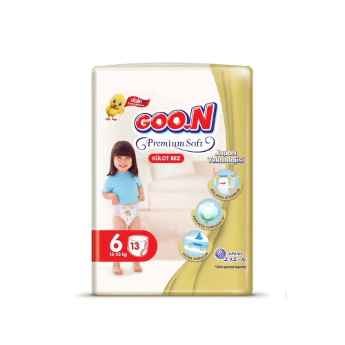 Goon Premium Soft Külot Bez 6 Beden 13 Adet