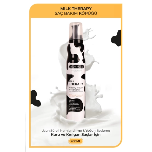 Morfose Milk Therapy Saç Köpüğü 200 Ml