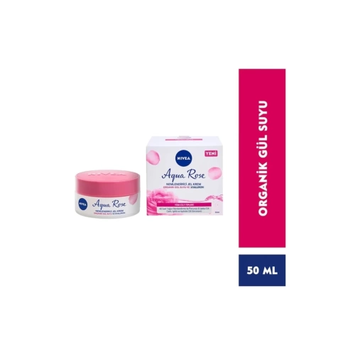 Nivea Aqua Rose Nemlendirici Jel Krem Gülsuyu 50 Ml