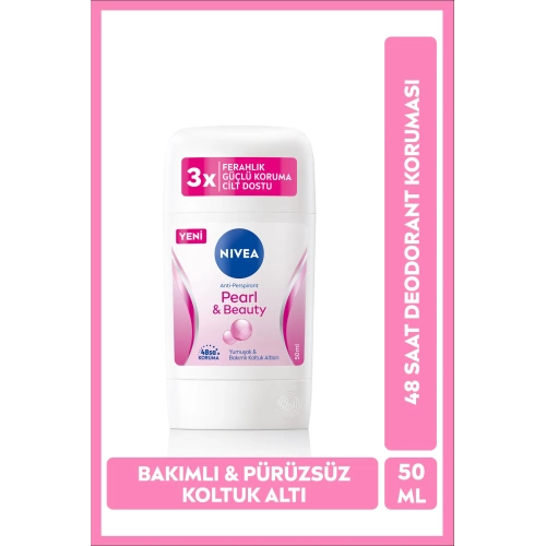 Nivea Kadın Stick Deodorant Pearl&Beauty 50 Ml