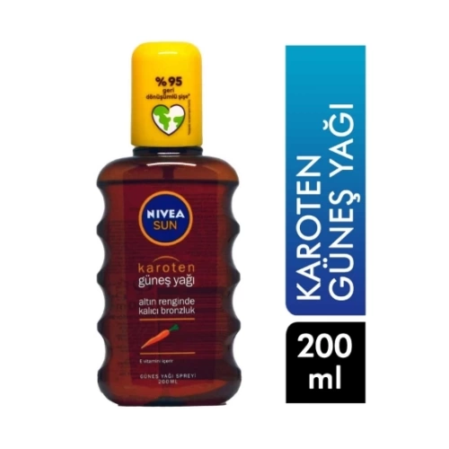 Nivea Karoten Yağ Sprey 200 Ml