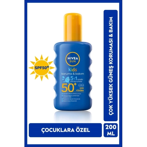 Nivea Sun Kids Koruma & Bakım 50+ 200 Ml