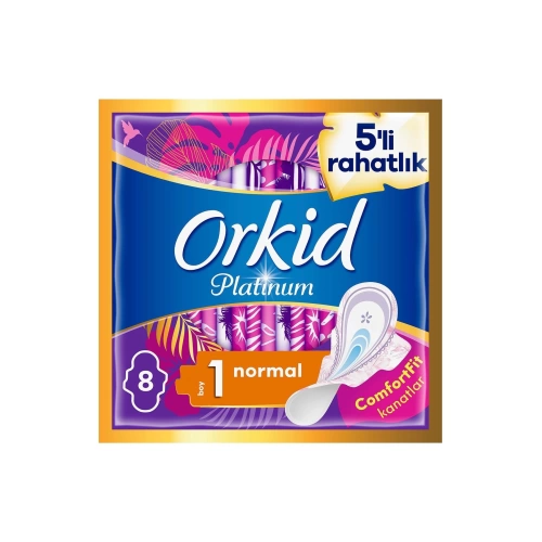 Orkid Platinum Normal Hijyenik Ped 8Li