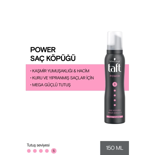 Taft Power Kaşmir Köpük 150 Ml