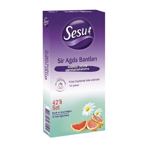 Sesu Ağda Bandı Soft Greyfurtlu 42Li