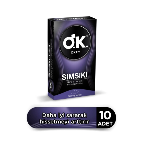 Okey Sımsıkı Prezervatif 10Lu