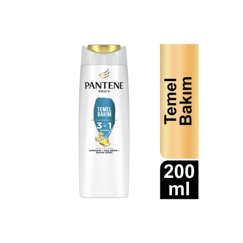 Pantene Temel Bakım 3ü1 Arada Şampuan 200 Ml