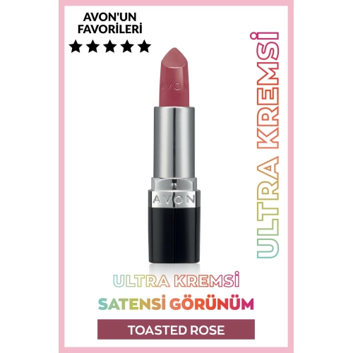 Avon Ultra Kremsi Ruj Toasted Rose