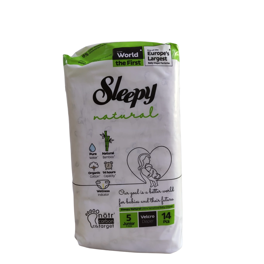 Sleepy Natural Junior 5 Bebek Bezi 14 Lü