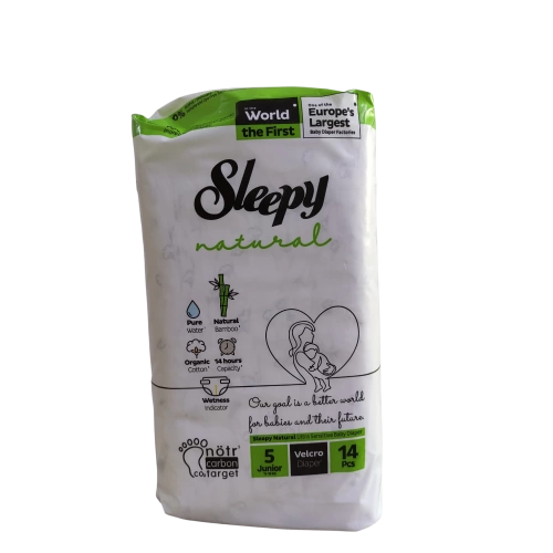 Sleepy Natural Junior 5 Bebek Bezi 14 Lü