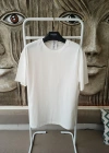 Beyaz Basic Premium Oversize T-Shirt
