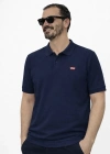 Lacivert Lvs Premium %100 Pamuklu Polo Yaka T-Shirt