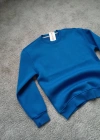 Mavi 3 İplik Şardonlu Premium Kumaş Sweat