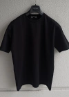 Siyah Basic Premium Oversize T-Shirt