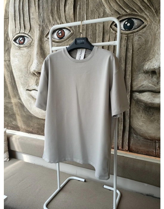 Antrasit Basic Premium Oversize T-Shirt