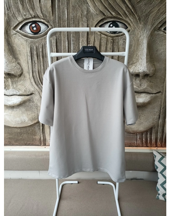 Antrasit Basic Premium Oversize T-Shirt