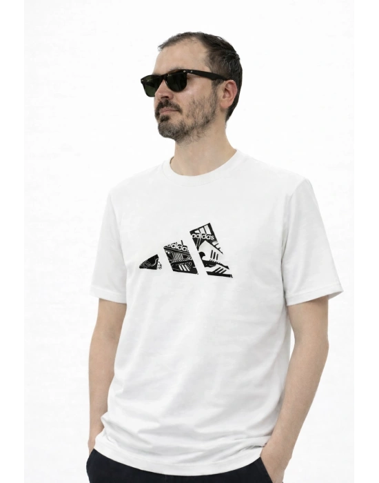 Beyaz Marka %100 Pamuklu Kısa Kollu Tişört