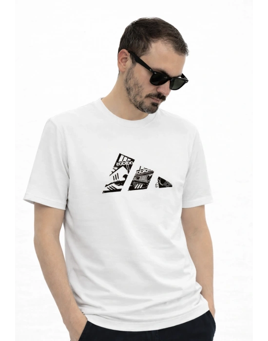 Beyaz Marka %100 Pamuklu Kısa Kollu Tişört