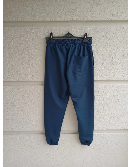 Mavi Premium İki İplik Eşofman Altı