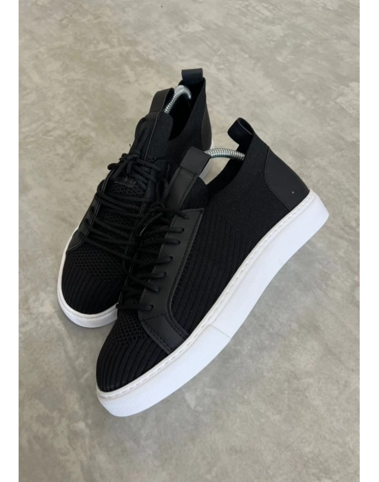 Siyah Triko Ayakkabı