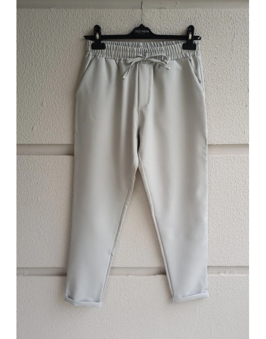 Taş Premium Double Kumaş Likralı Esnek Duble Paça Jogger Pantolon