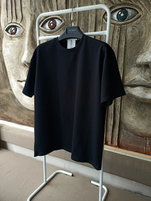 Siyah Basic Premium Oversize T-Shirt