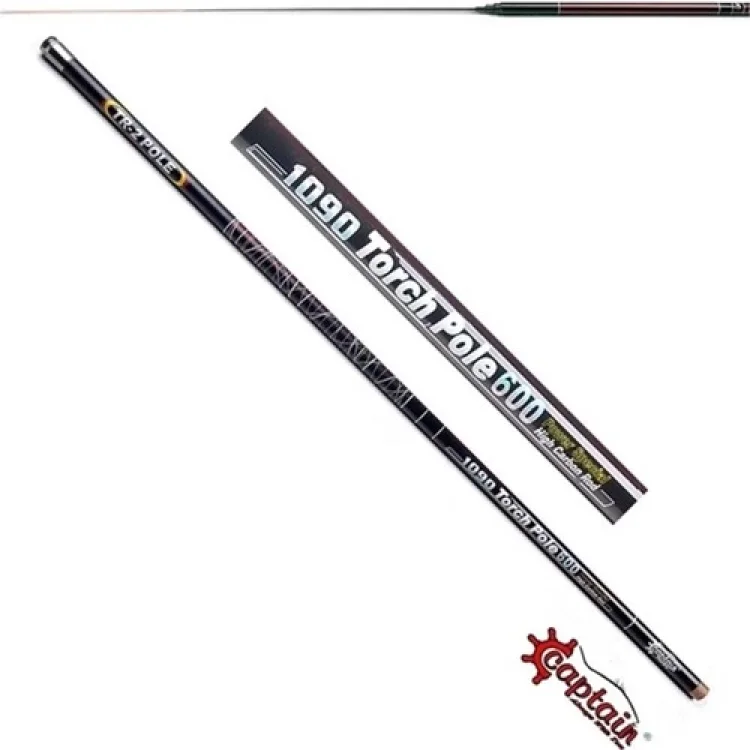 Captain 1090 Carbon Torch Pole Göl Kamışı 600 Cm