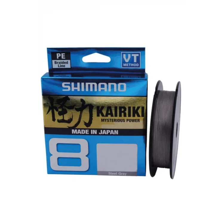 Shimano Kairiki 8 Steel Gray (Gri) 0,20Mm 150Mt 8Kat İp Misina