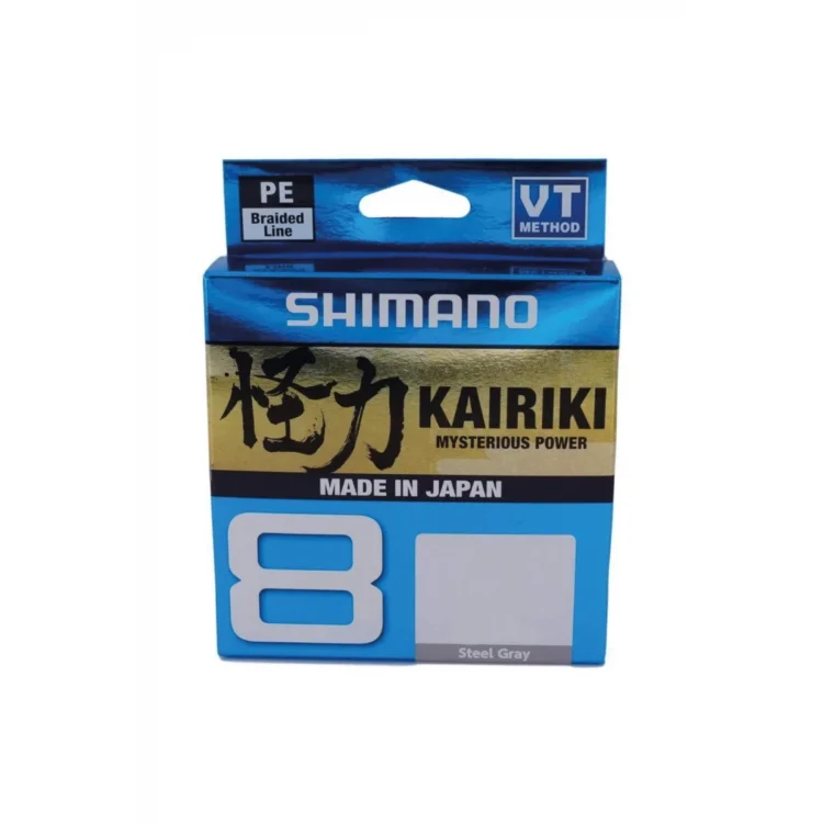 Shimano Kairiki 8 Steel Gray (Gri) 0,20Mm 150Mt 8Kat İp Misina